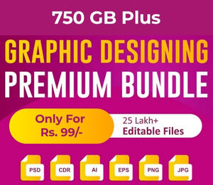 700+ GB Graphic Designing Pack